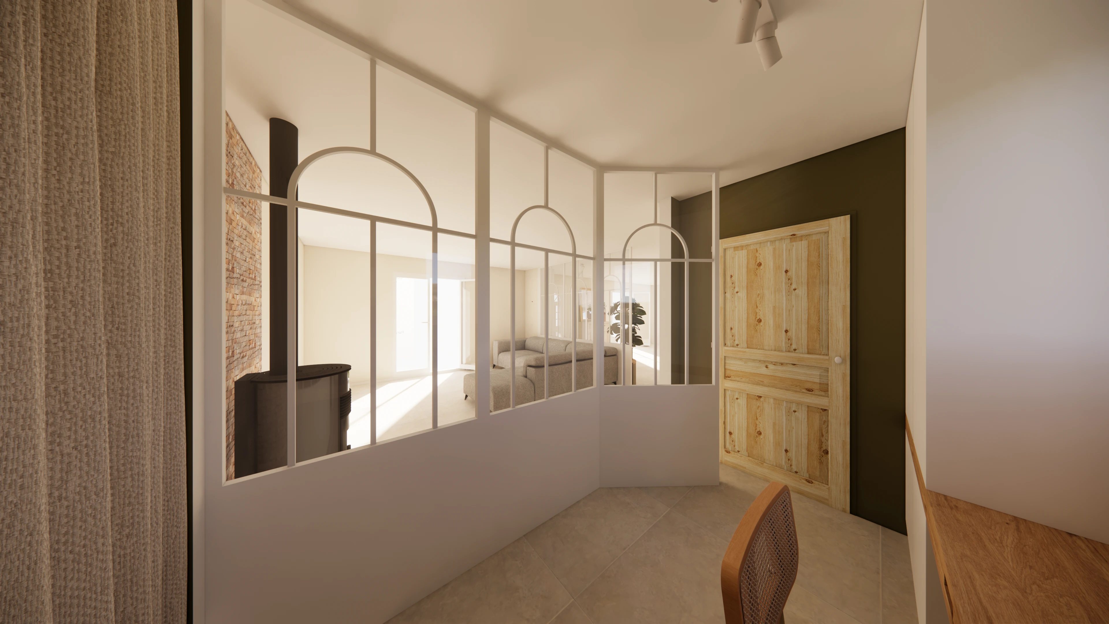 Bureau et rangements